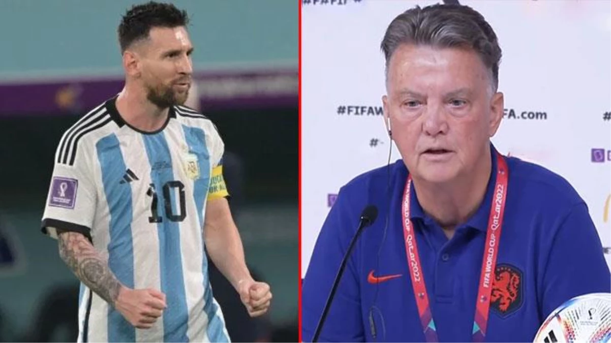 "Messi\'yi nasıl durduracaksınız?" sorusuna cevap veren Hollandalı hoca, muhabiri fena bozdu