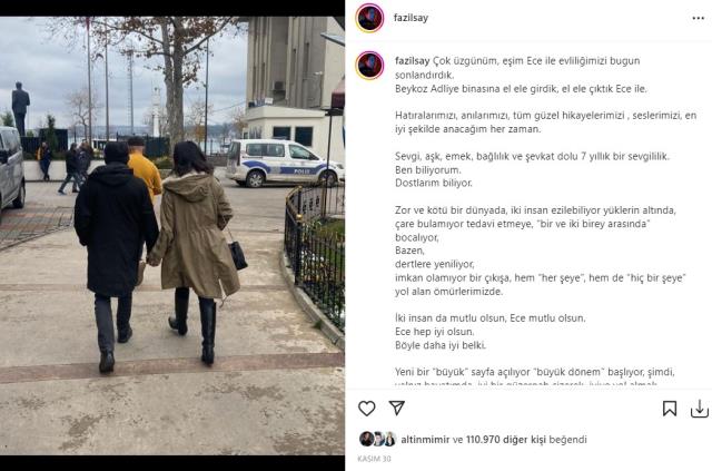 'İyi değilim' diyen Fazıl Say, sosyal medyaya ara verdi