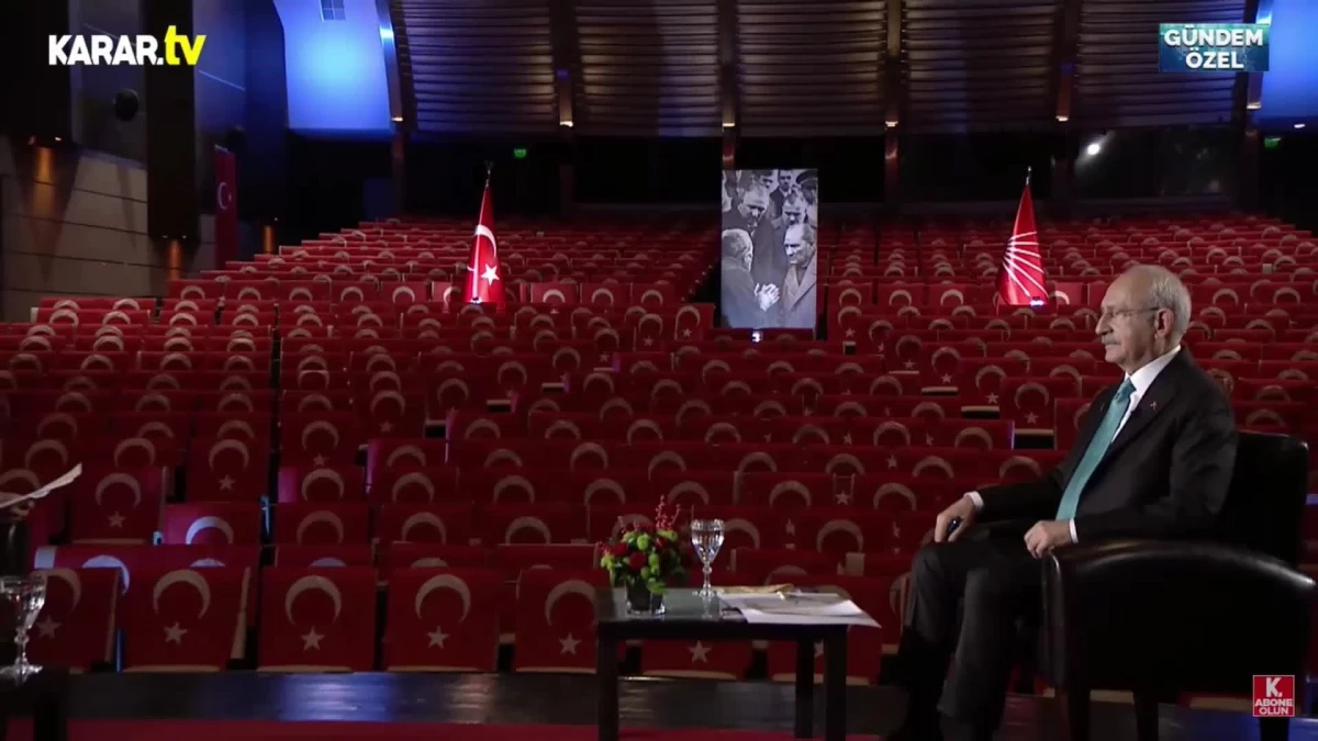 Kılıçdaroğlu: Krizi Çözecek Olan Anahtar Cumhurbaşkanıdır.