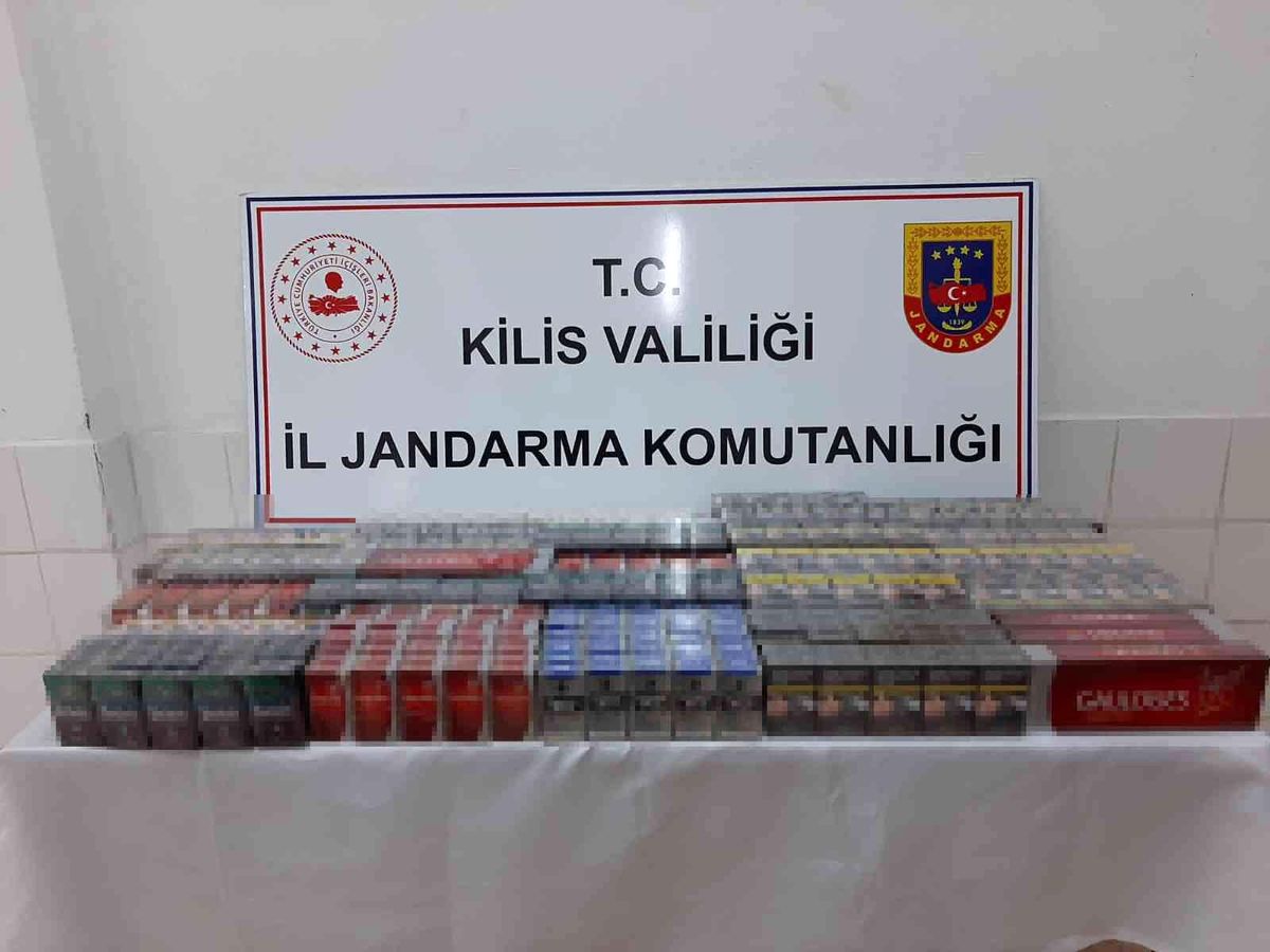 Kilis\'te kaçak sigara operasyonu