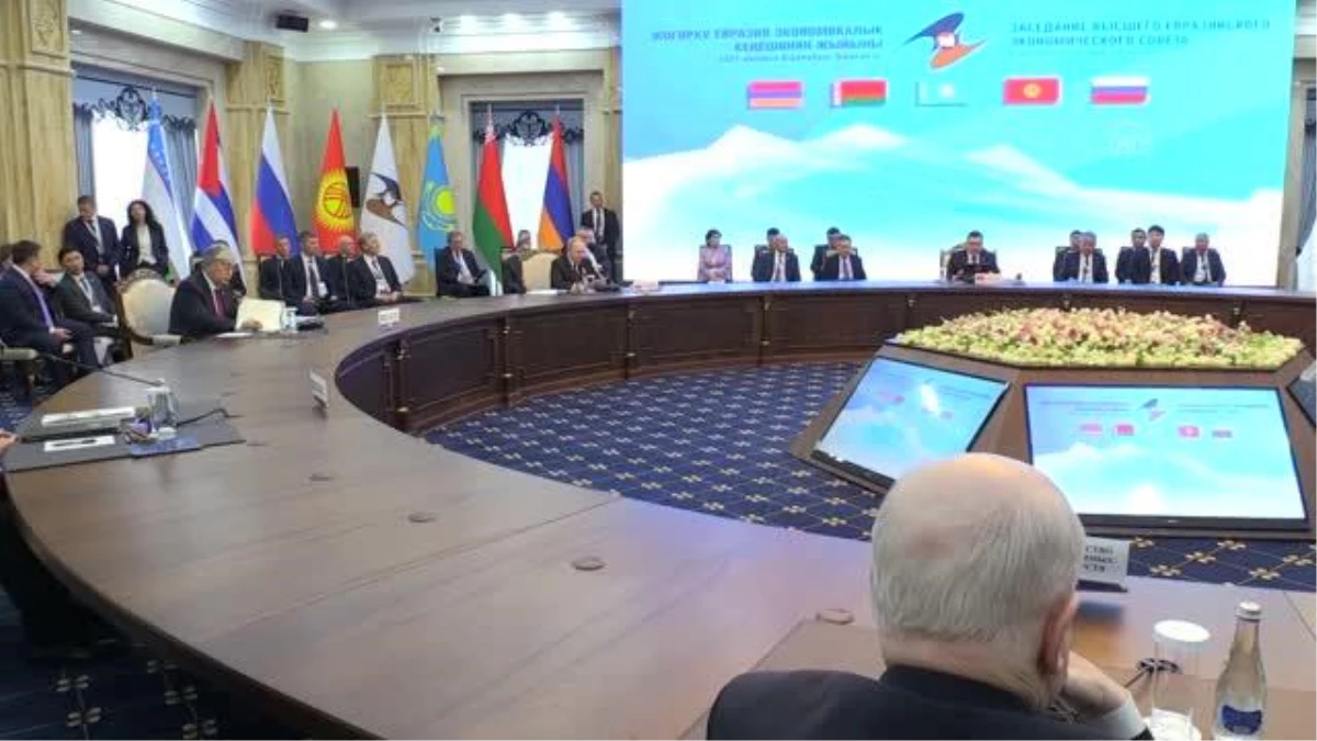 Kırgızistan, Avrasya Ekonomik Yüksek Konseyi toplantısına ev sahipliği yaptı