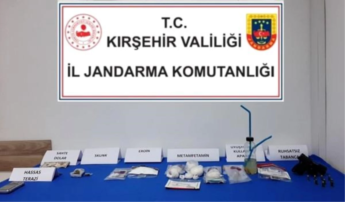 Kırşehir\'de uyuşturucu operasyonu: 5 gözaltı