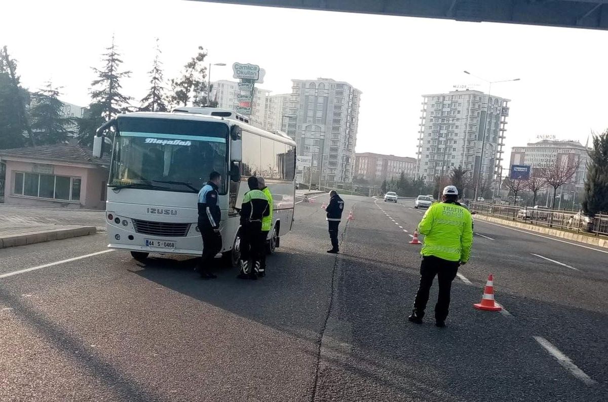 Malatya\'da servislere sıkı denetim