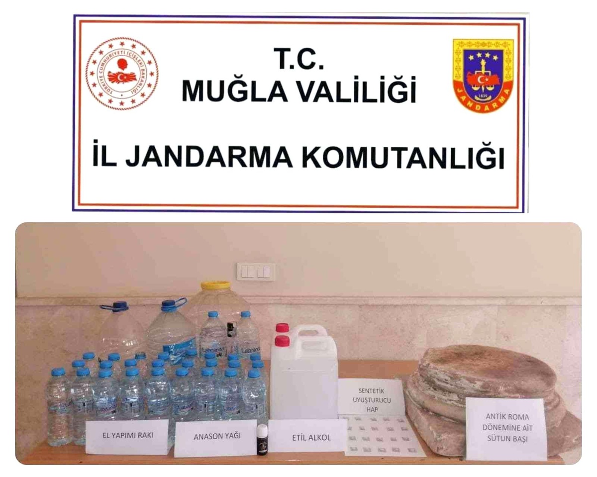 Milas\'ta jandarmadan tarihi eser kaçakçılığı operasyonu