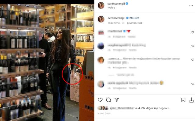 Photoshop'un dozunu kaçıran Seren Serengil, önce Demet Akalın'ı tanınmaz hale getirdi sonra yanlışlıkla kendi elini sildi