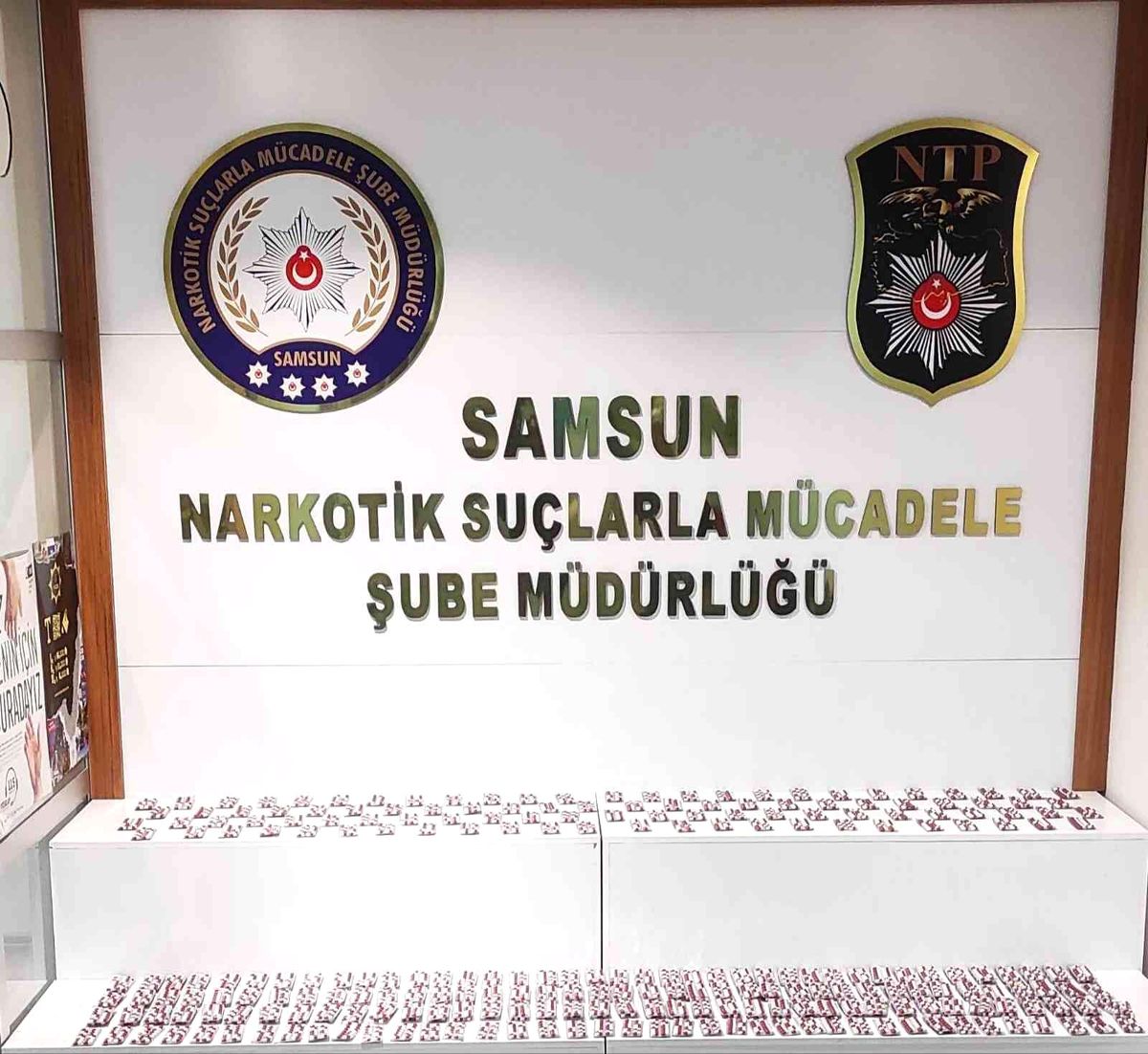 Samsun\'da 5 bin 666 adet sentetik ecza ele geçirildi