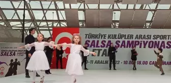 Antalya'da Türkiye Kulüpler Arası Sportif Salsa Şampiyonası düzenlendi