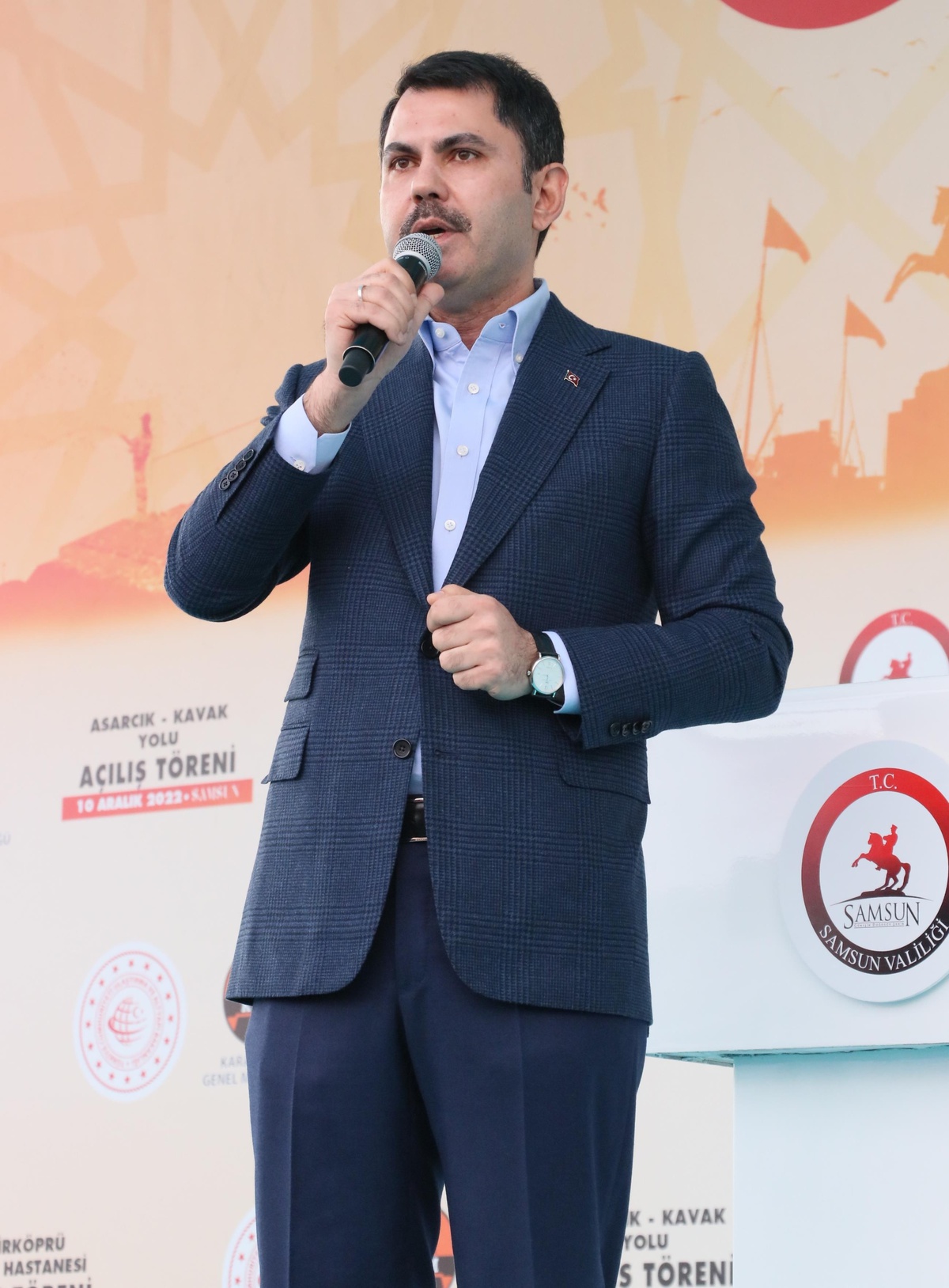 Bakan Kurum, Samsun\'da yapımı tamamlanan projelerin toplu açılışına katıldı