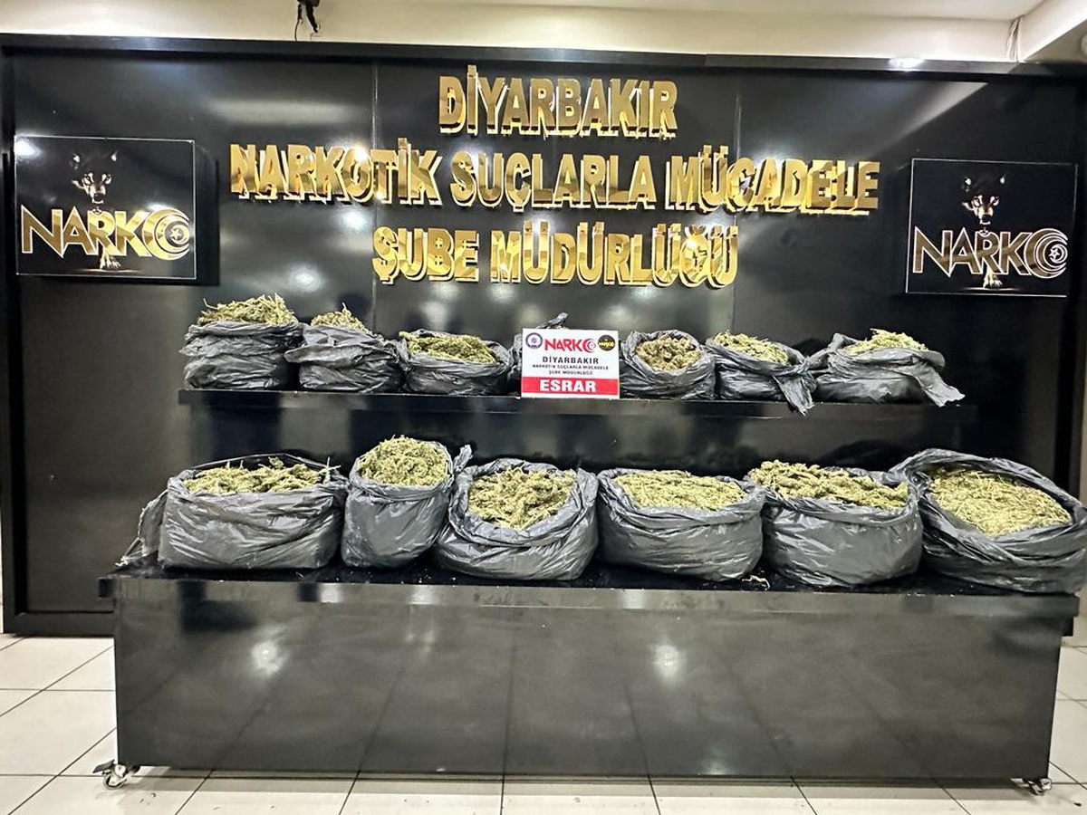 Diyarbakır\'da uyuşturucu operasyonu: 2 kişi tutuklandı