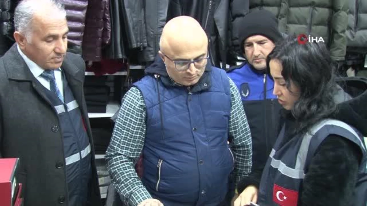 Edirne\'de etiket denetimi: Bu kez marketler değil giyim mağazaları denetlendi