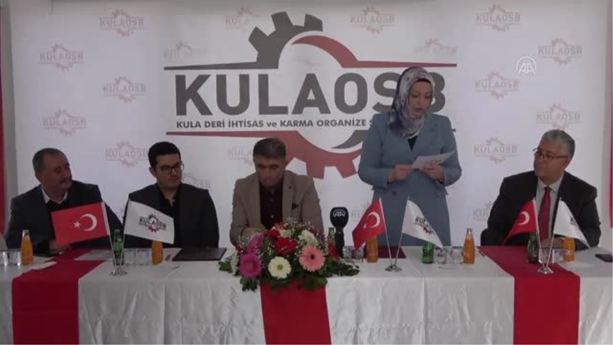 Kula\'da Deri İhtisas ve Karma OSB için sözleşme imzalandı