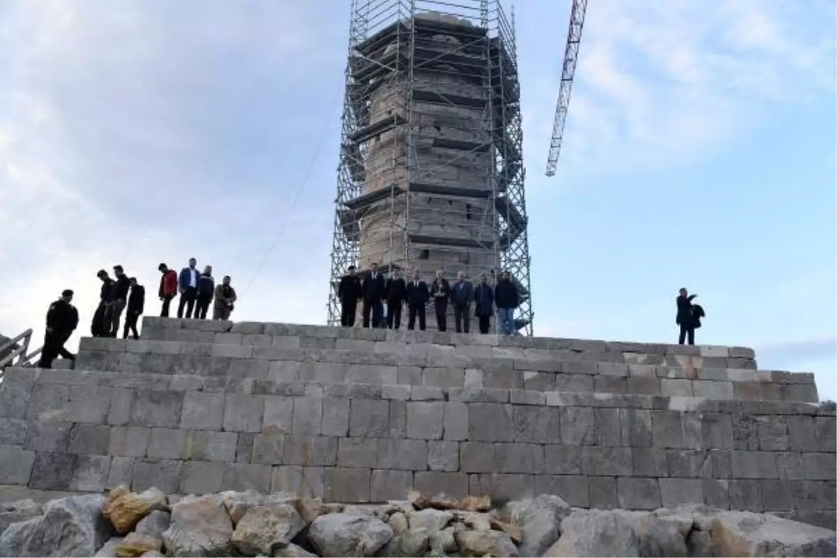 Patara deniz feneri 16 metreye yükseldi