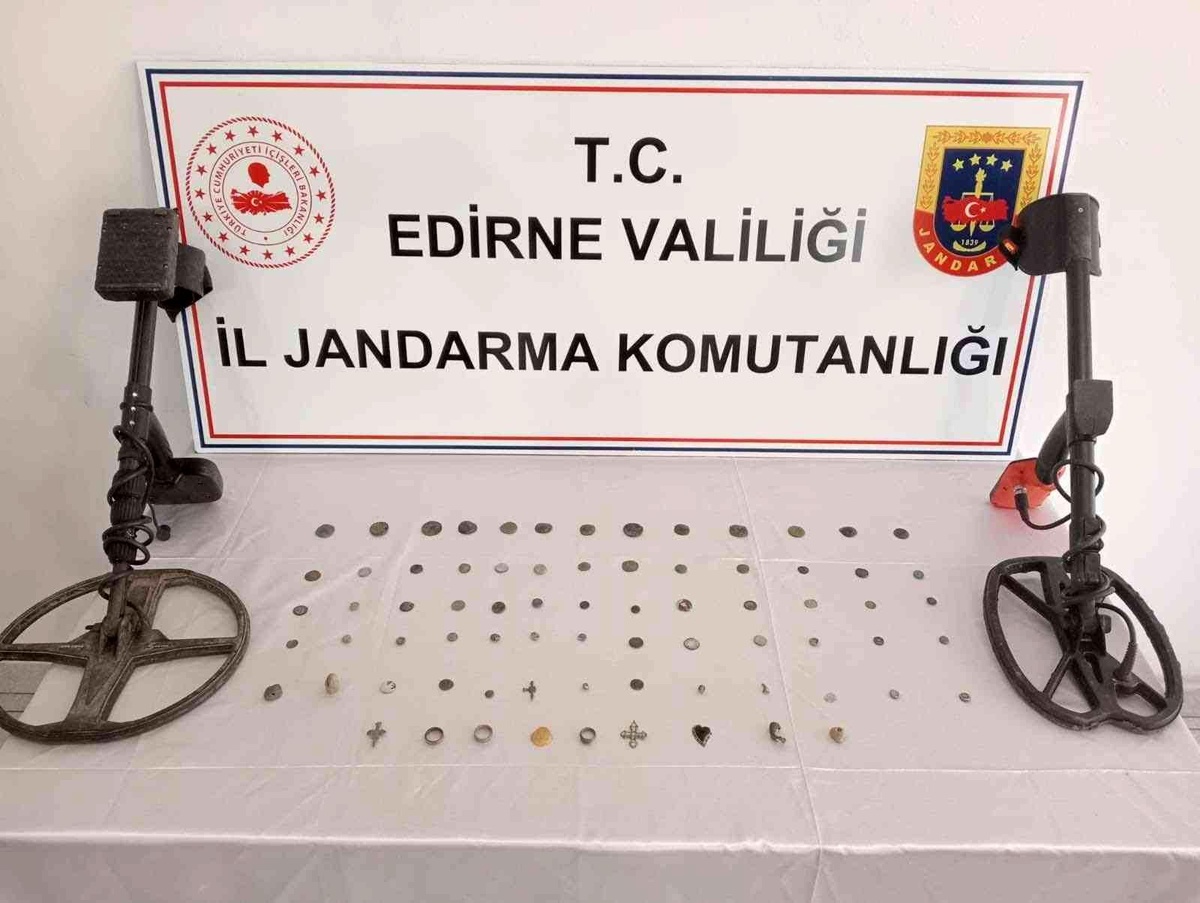 Uzunköprü\'de tarihi eser kaçakçılığı operasyonu