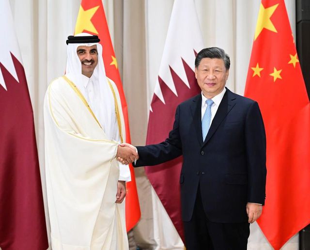Xi, Çin'in Katar ile Enerji, Finans ve Yatırımda İşbirliğini Geliştirmeye Hazır Olduğunu Söyledi Xi, Çin'in Katar ile Enerji, Finans ve Yatırımda İşbirliğini Geliştirmeye Hazır Olduğunu Söyledi