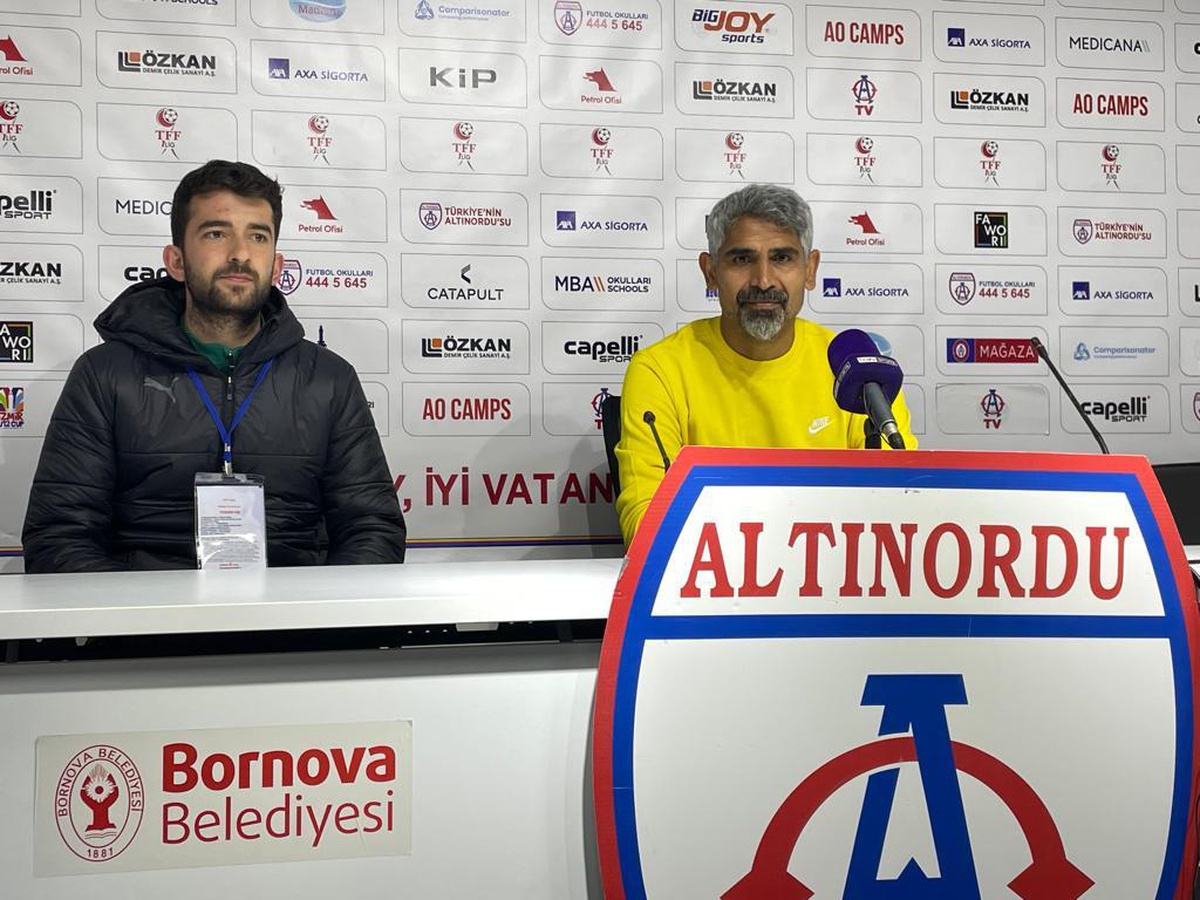 Altınordu-Bodrumspor maçının ardından