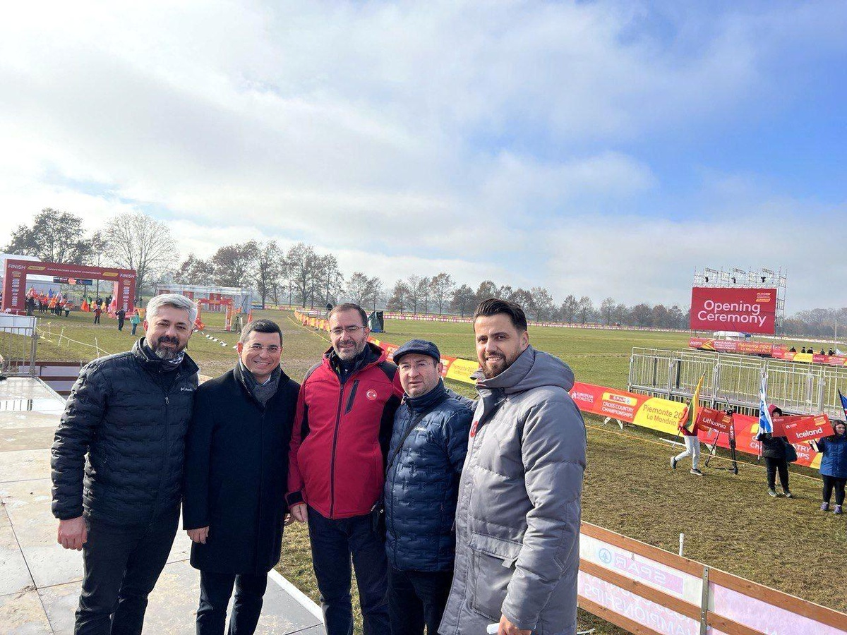 Başkan Tütüncü, Avrupa Kros Şampiyonası hazırlıkları için Torino\'da