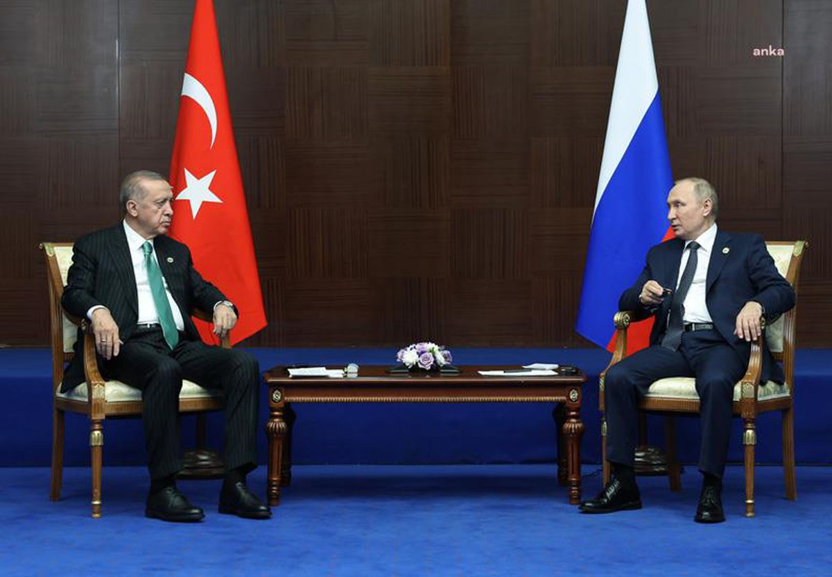 Erdoğan, Rusya Devlet Başkanı Putin ile Görüştü