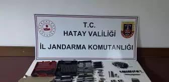 Hatay'da kaçak silah imalatı iddiasıyla bir zanlı yakalandı