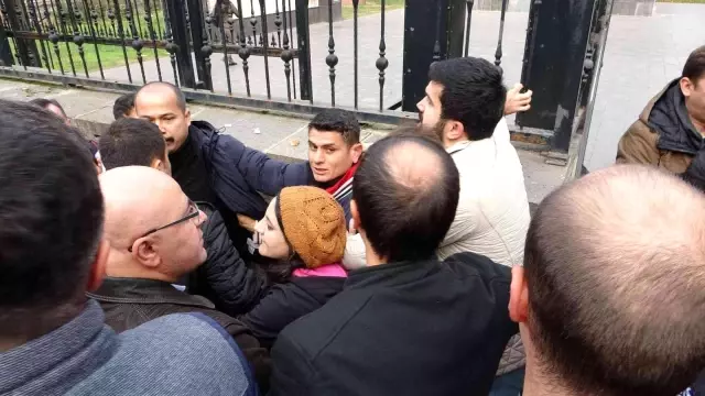 Diyarbakır'da olaylı yürüyüş! HDP'li vekilden polise tehdit: Kenti birbirine katarız