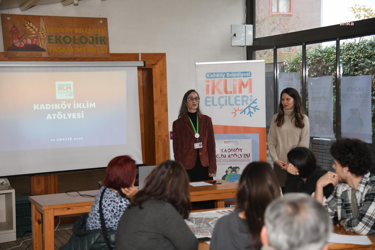 Kadıköy\'ün Göztepe ve Sahrayıcedit Mahalle Sakinleri İklim Atölyesi\'nde Buluştu