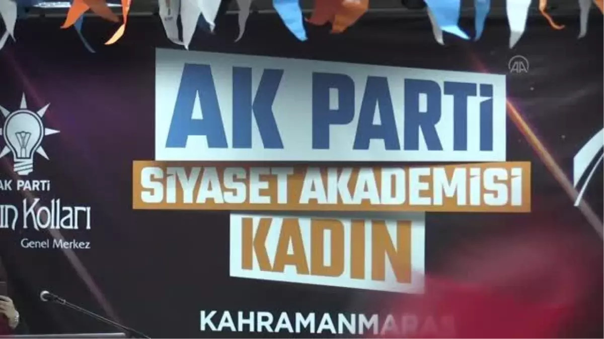 KAHRAMANMARAŞ - "AK Parti Siyaset Akademisi Kadın" programı düzenlendi