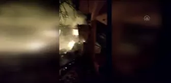 KAHRAMANMARAŞ - Çıkan ev yangınında 4 kişi dumandan etkilendi