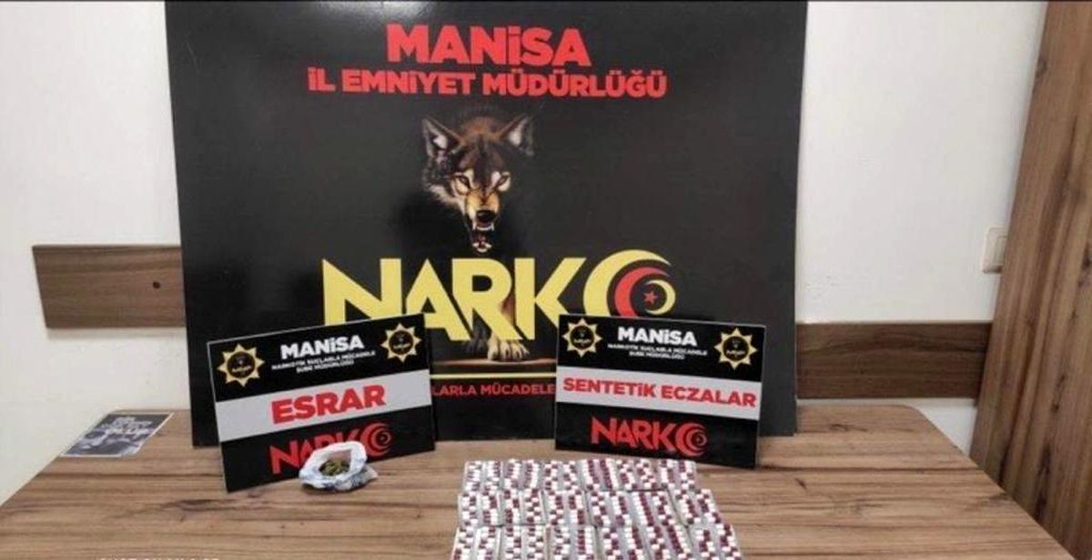 Manisa\'da uyuşturucu ile mücadele çalışmaları: 3 tutuklama