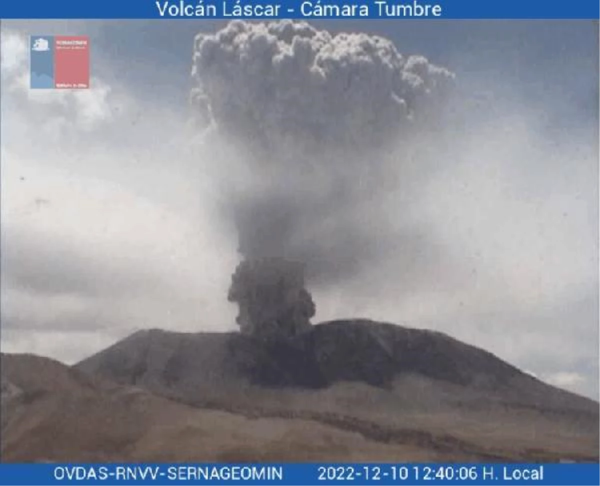 Şili\'de yanardağ patlaması