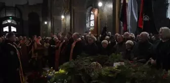 Ukraynalı siyasetçi Yuriy Shukhevych'in cenaze töreni