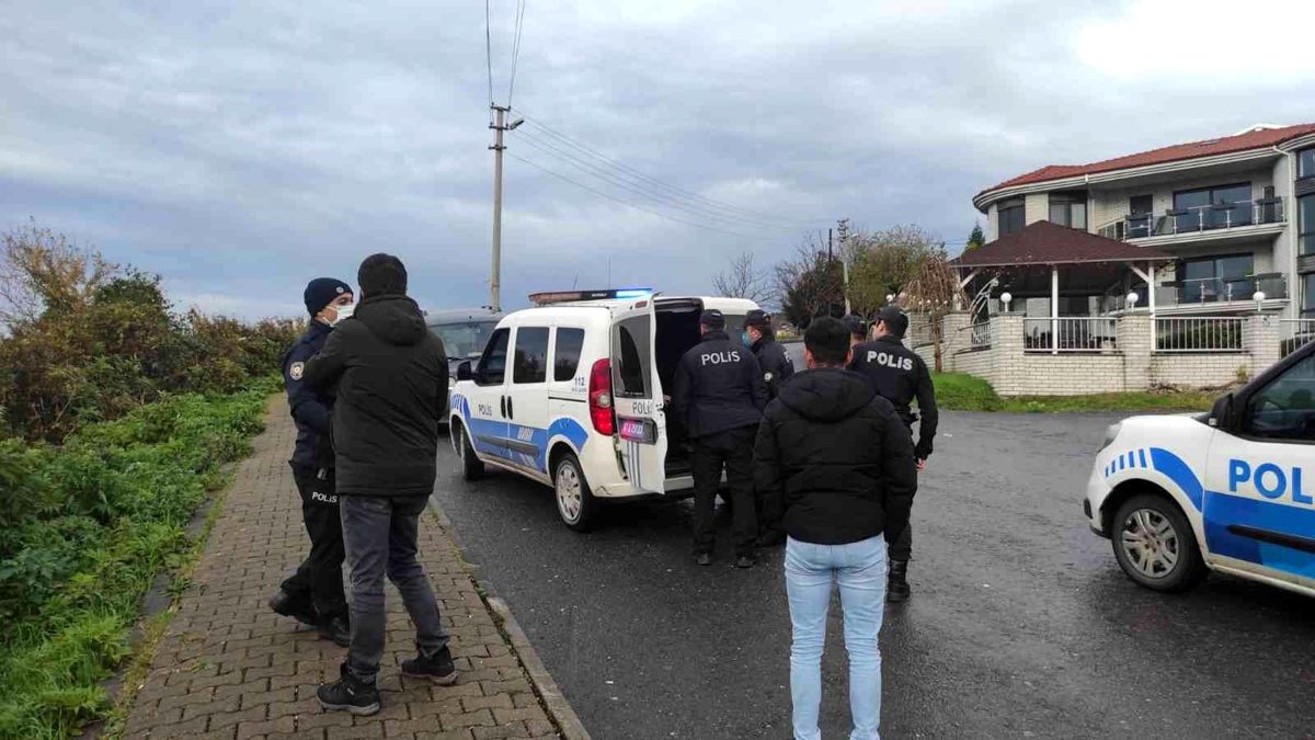 Alkollü olduğu iddia edilen şahıs ekipleri mahalleye topladı