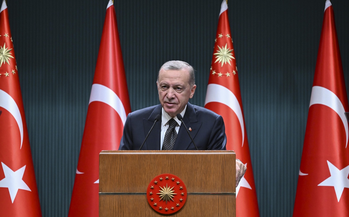 Cumhurbaşkanı Erdoğan: "Gabar Dağı\'nda 150 milyon net petrol rezervinde saha keşfettik. 2022\'de karada yapılan en büyük 10 keşiften biri. Rezerv...