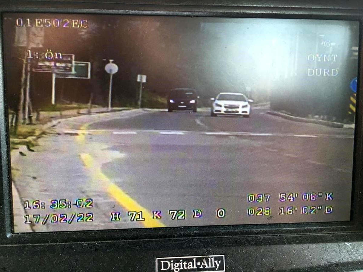 Kasım ayında sürücülere 21 bin TL radar cezası uygulandı