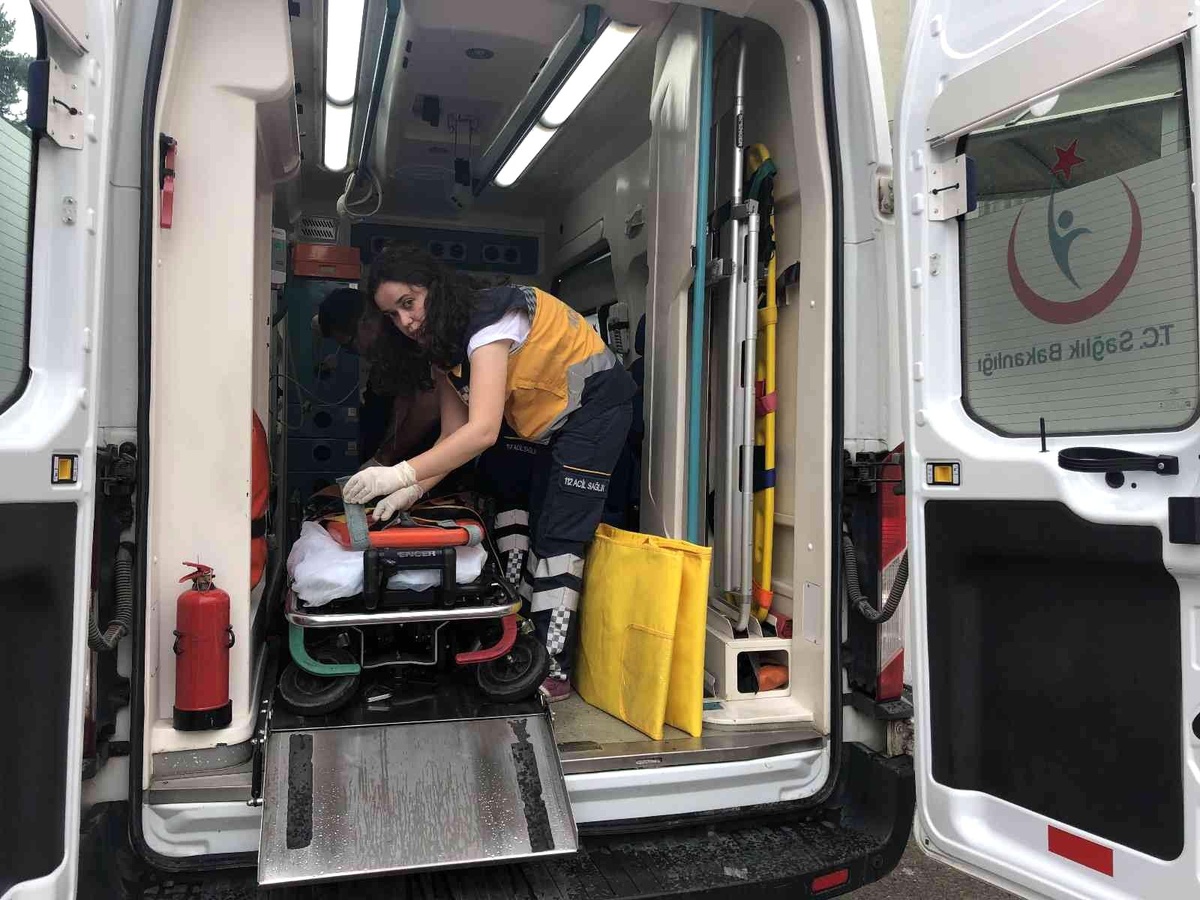 Kestiği ağacın altında kalarak ağır yaralandı