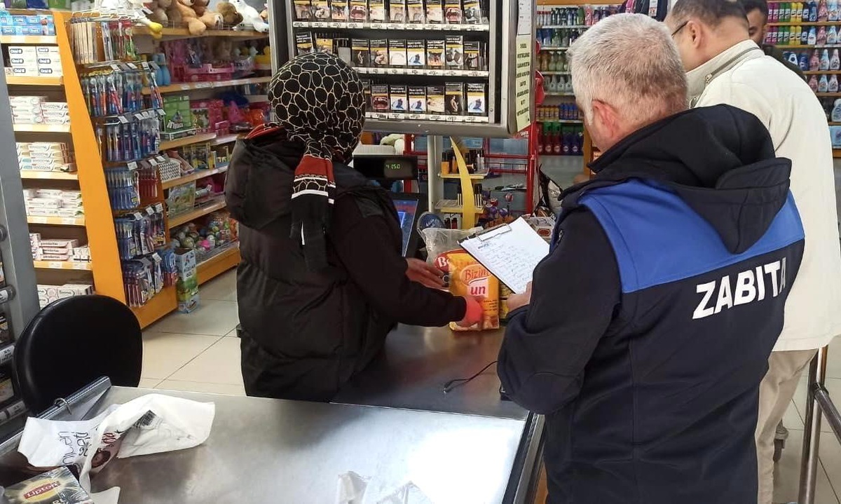 Marketlerde raf ve kasa fiyat denetimi