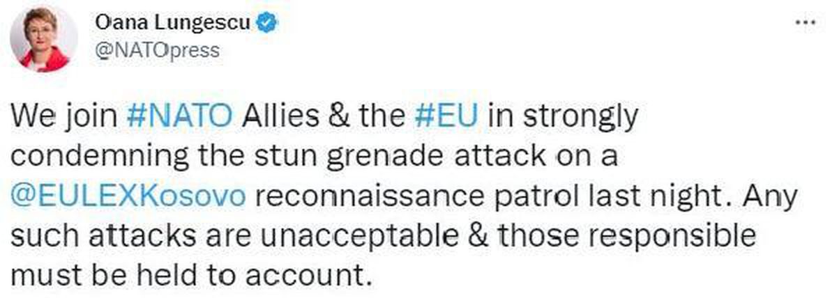 NATO\'dan Sırbistan-Kosova krizinde taraflara itidal çağrısı