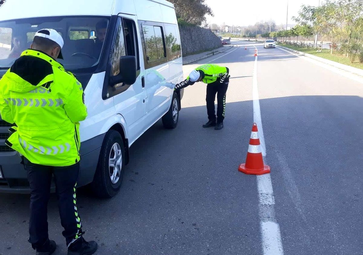 Samsun\'da 3 günde 148 araç trafikten men edildi