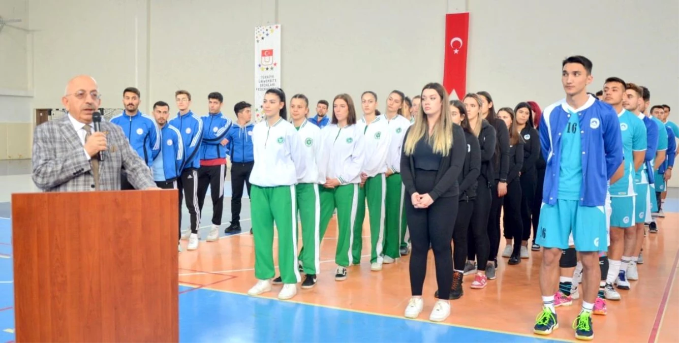Türkiye Üniversiteler Arası Voleybol Turnuvası başladı