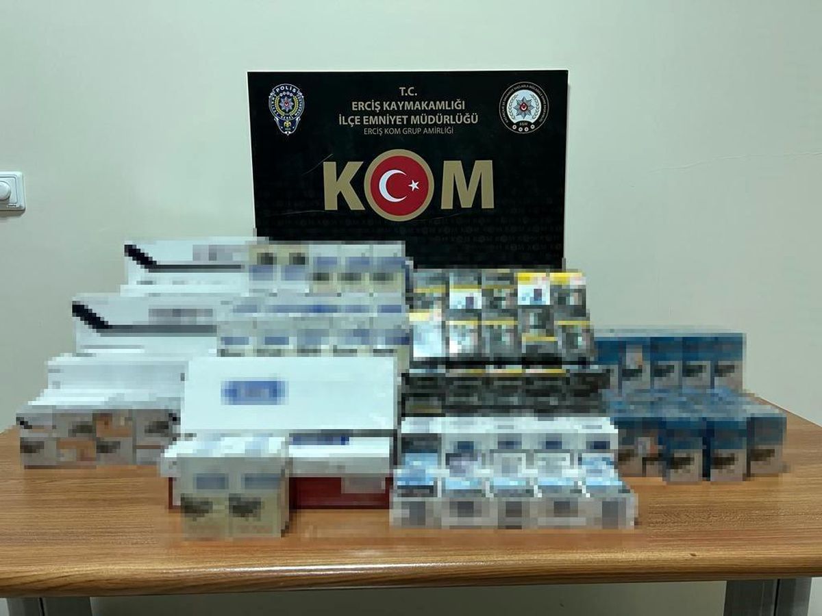 Van\'da gümrük kaçakçılığı operasyonu