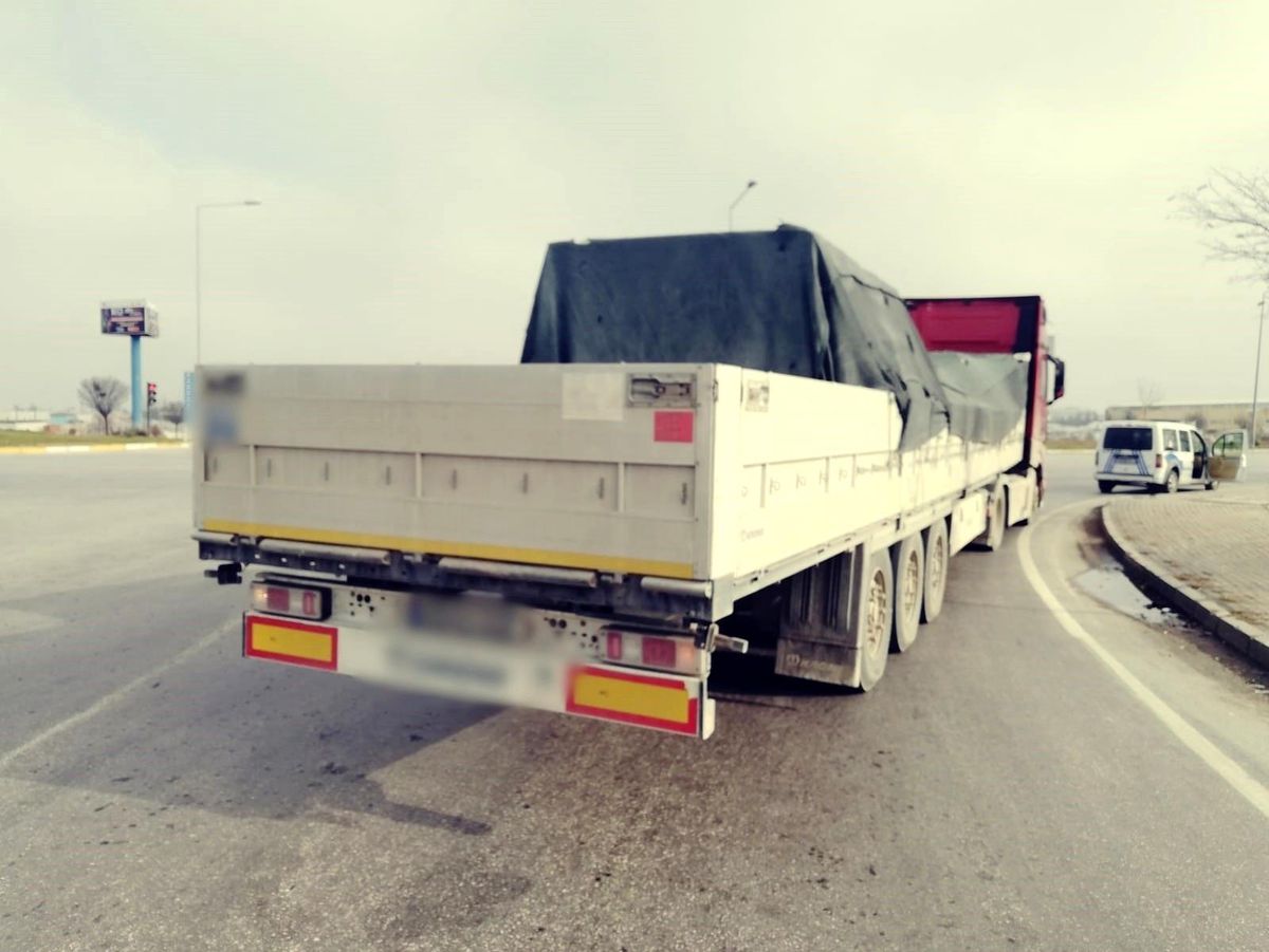 Ağır tonajlı araç sürücülerine yönelik denetim