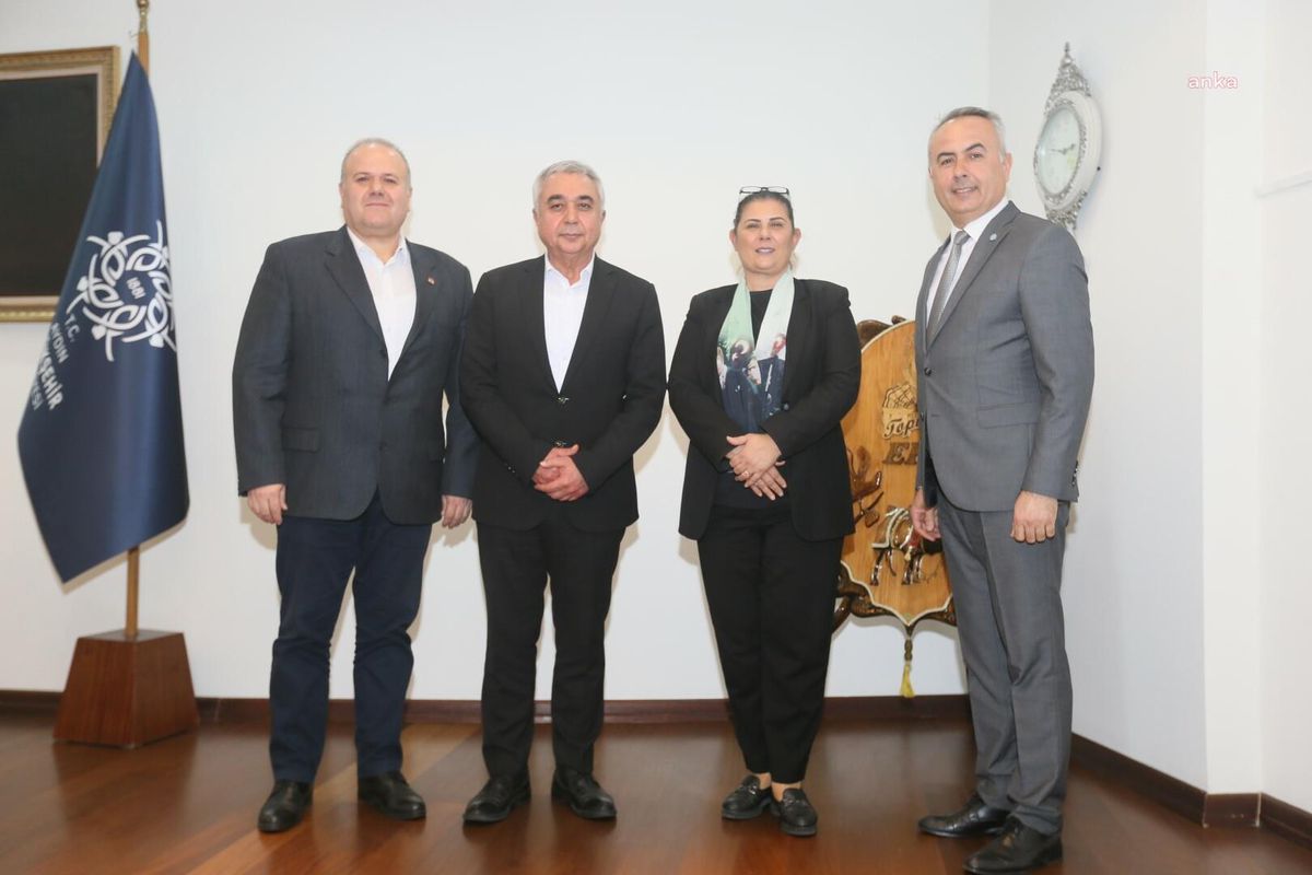CHP ve İyi Parti Nazilli İlçe Başkanlarından Özlem Çerçioğlu\'na Ziyaret