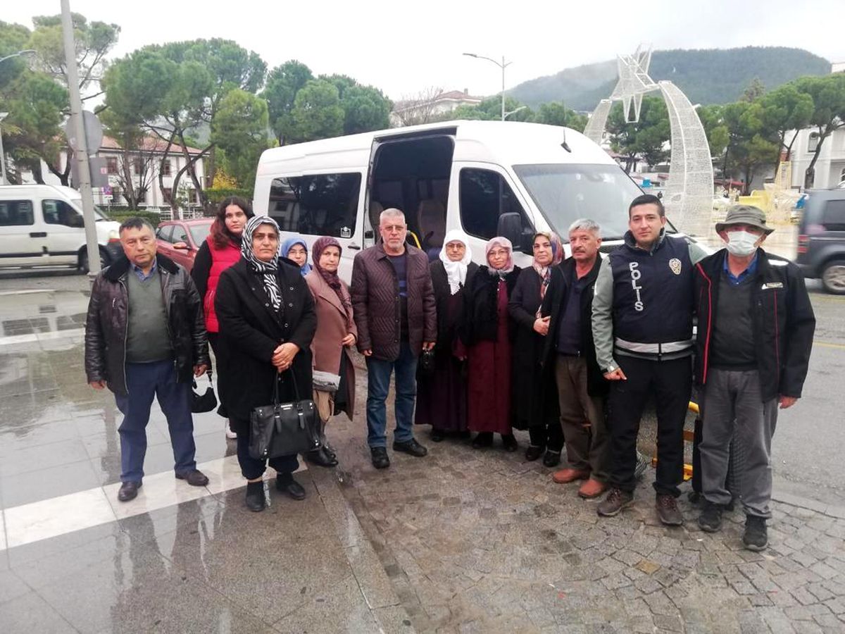 Fethiye Emniyetinden şehit ailelerine Afyonkarahisar gezisi