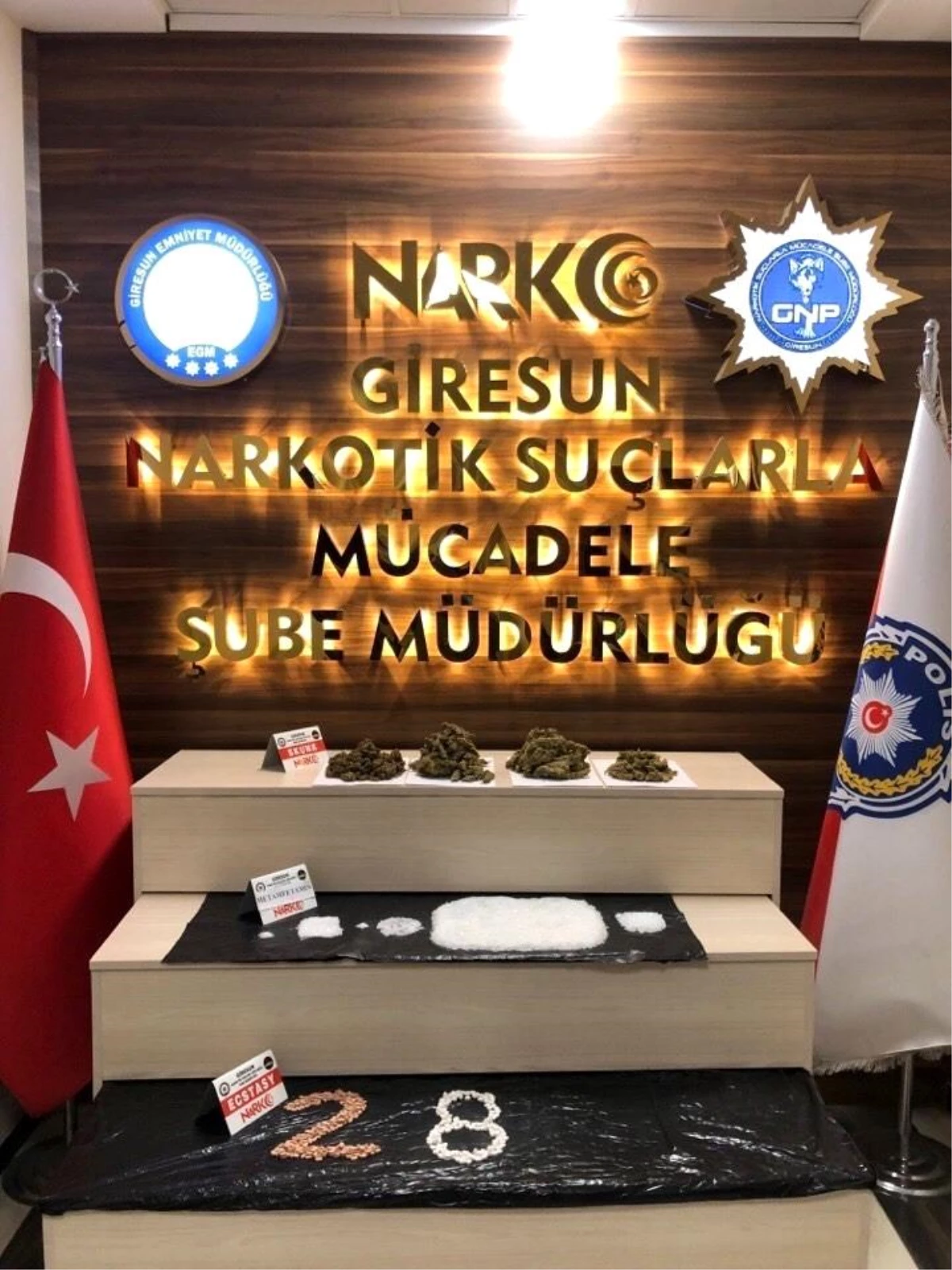 Giresun\'da "Uyuşturucu Madde Ticareti Yapmak" suçundan iki kişi tutuklandı