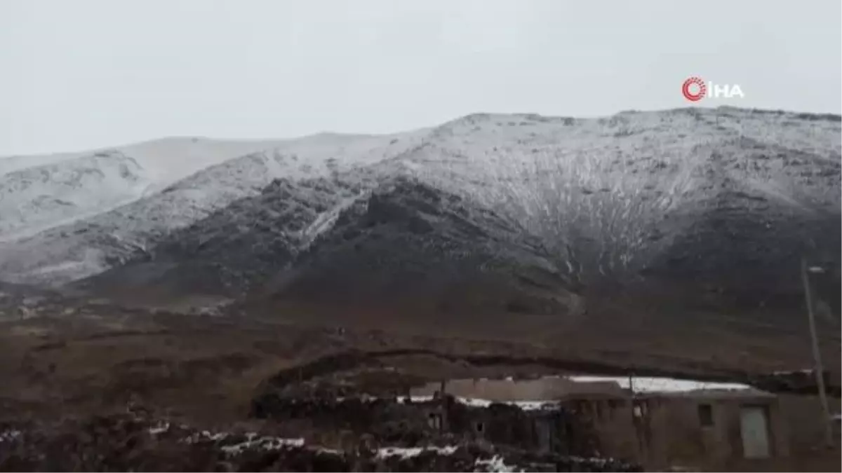 Iğdır\'ın yüksek kesimlerinde kar yağışı etkili oluyor