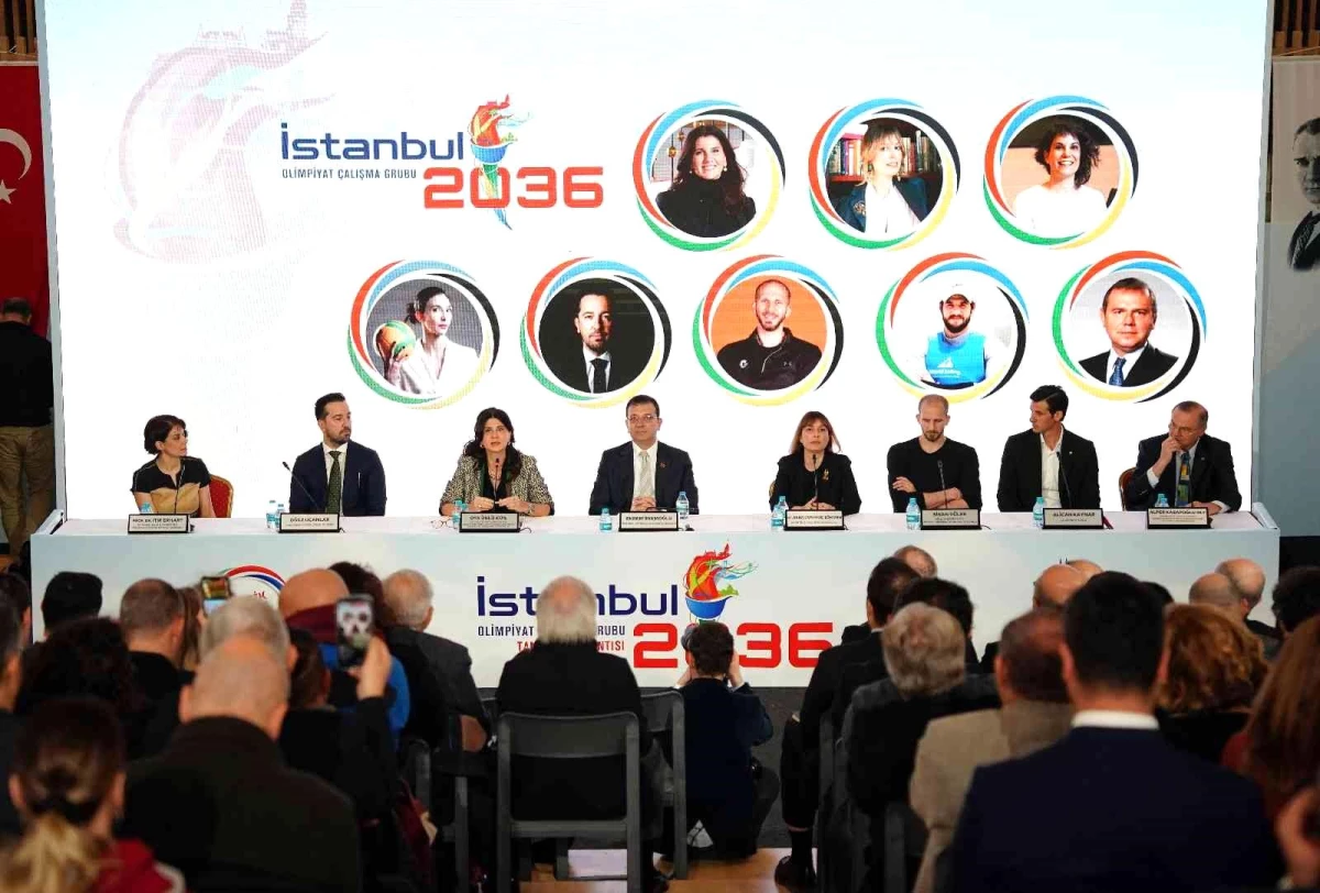 İstanbul 2036 Olimpiyat Çalışma Grubu\'nun tanıtım toplantısı yapıldı