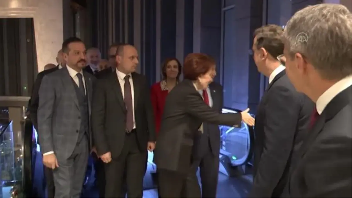 İYİ Parti Genel Başkanı Akşener, TÜSİAD resepsiyonuna katıldı