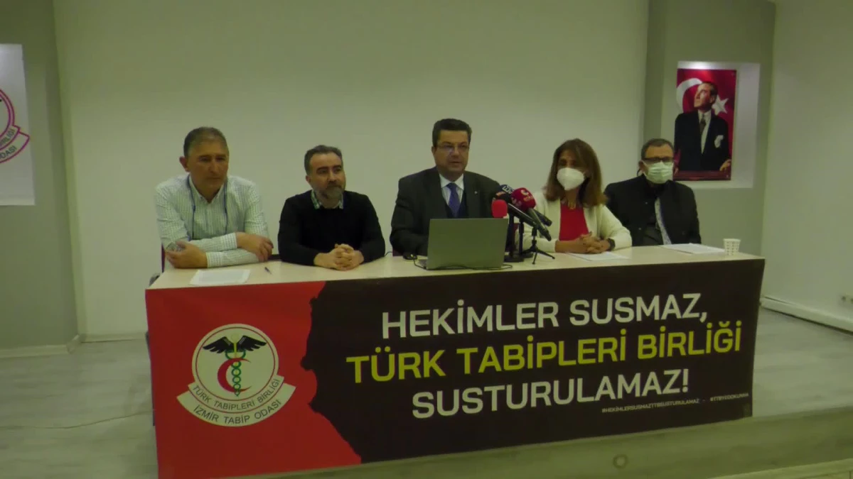 İzmir Tabip Odası: "Hekimli Değerleri, Mesleki Bağımsızlık ve Halkın Sağlık Hakkı İçin Mücadeleye Devam Edeceğiz"