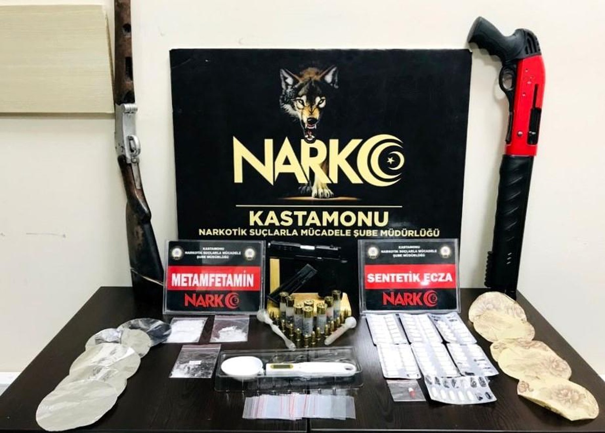 Kastamonu\'da uyuşturucu operasyonunda bir kişi tutuklandı