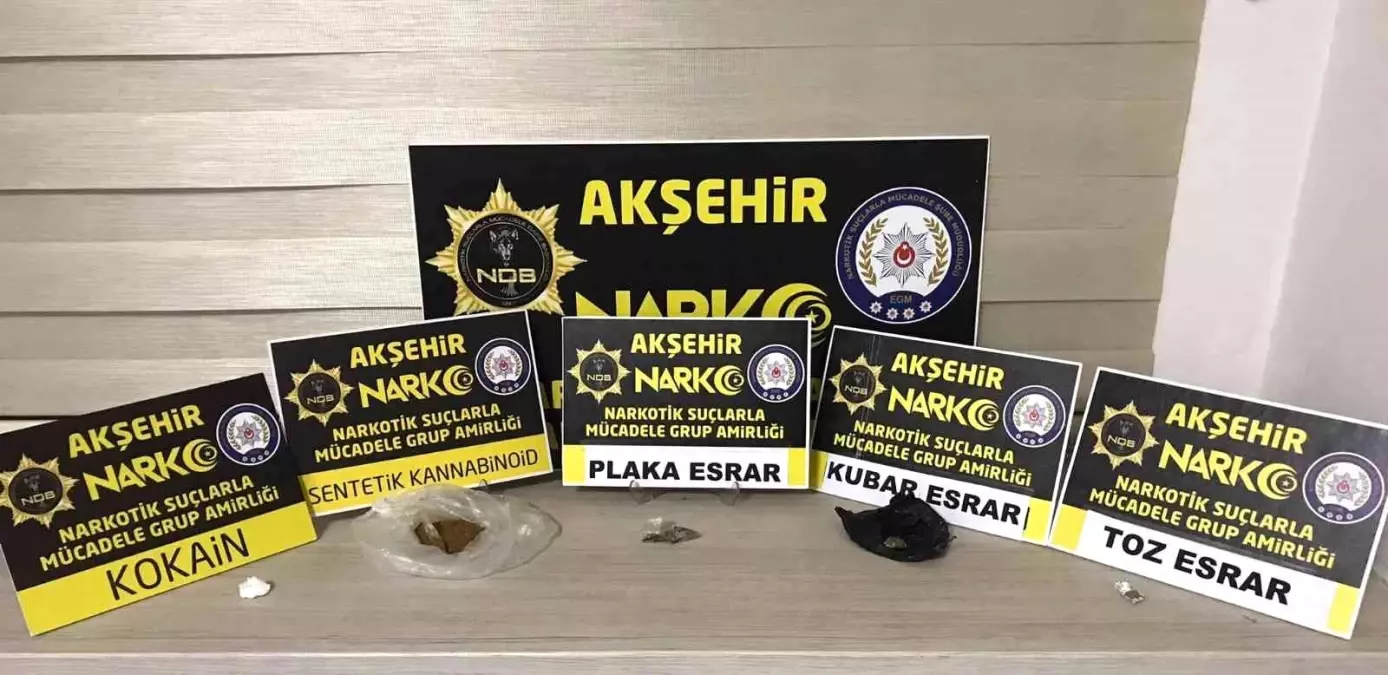 Konya\'da uyuşturucu operasyonu: 2 tutuklama