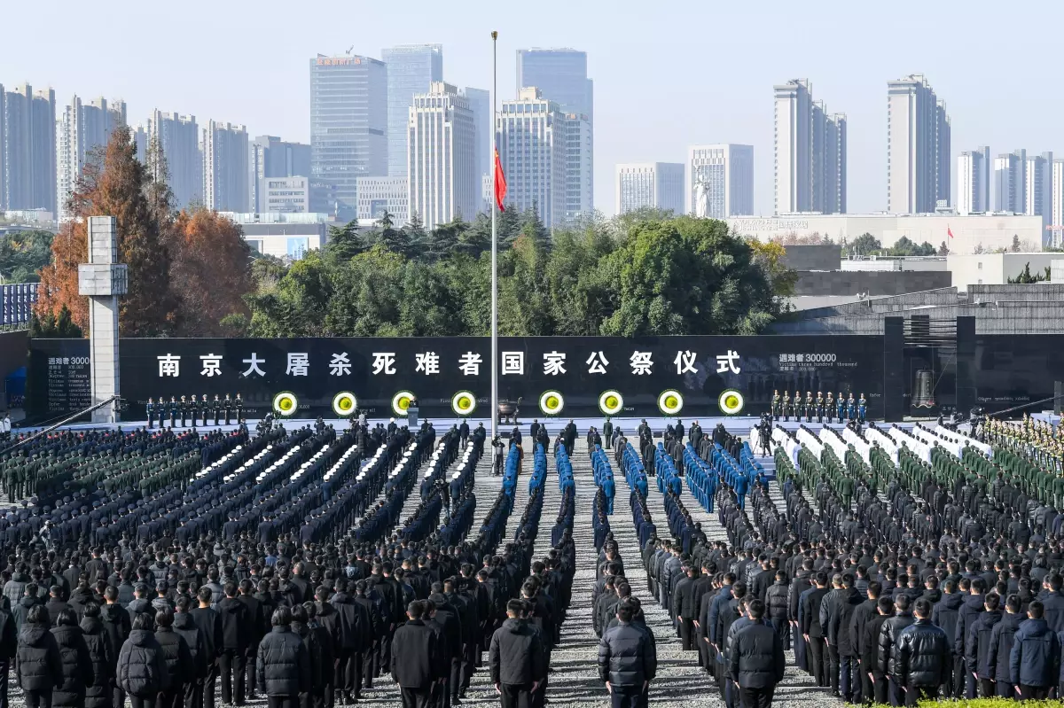 Nanjing Katliamı Kurbanları İçin Anma Töreni Düzenlendi