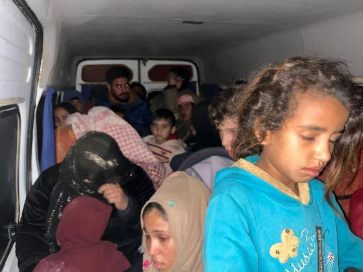 Şanlıurfa\'da 88 düzensiz göçmen yakalandı: 4 gözaltı